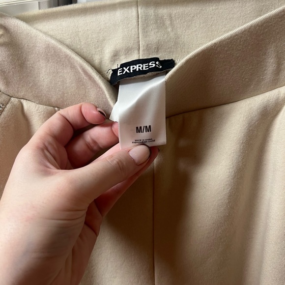 Express Cream Rhinestone Jogger Set, Medium, NWOT - Picture 5 of 6